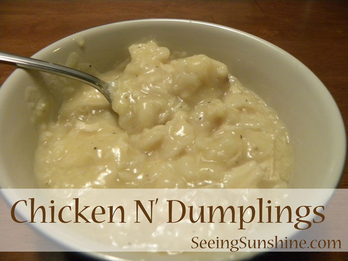 Chicken N' Dumplings