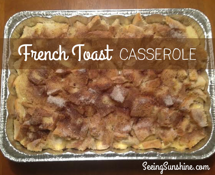 French Toast Casserole 1