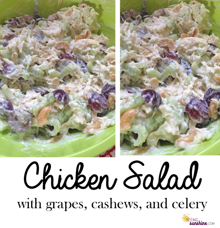 Chicken Salad with Grapes