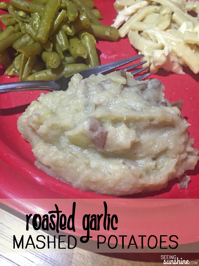 Roasted Garlic Mashed Potatoes