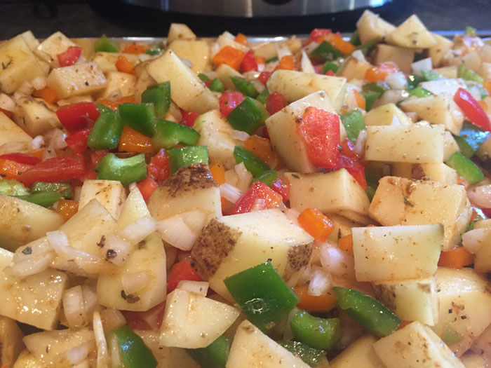 Cajun Chicken before Cooking