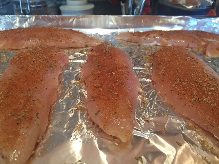 Chicken Seasoned