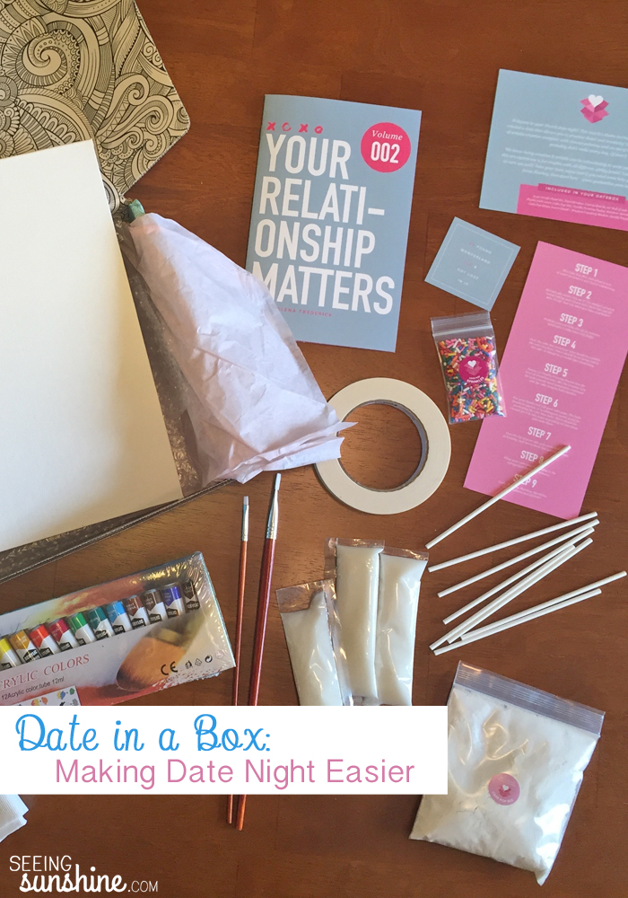 Make your date night easier by checking out DateBox, a monthly subscription that sends you a full date in a box.