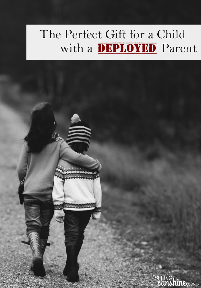 Check out these sweet gift ideas for children with a deployed parent!