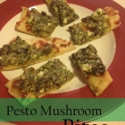 Pesto Mushroom Bites