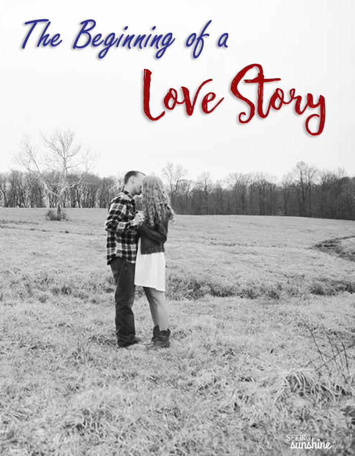 Read the beginning of our love story. Who doesn't love a good romance?
