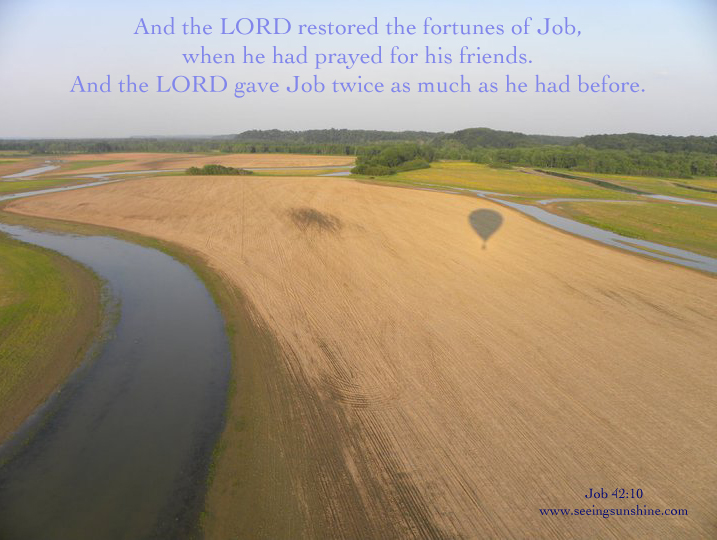 The Lord Restored Job