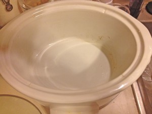 Clean Crock Pot