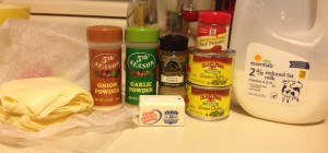 Queso Ingredients