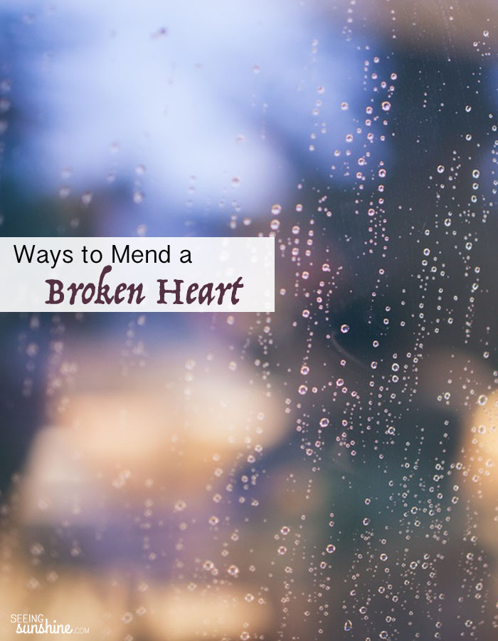 Read these 9 ways to mend a broken heart and find healing.
