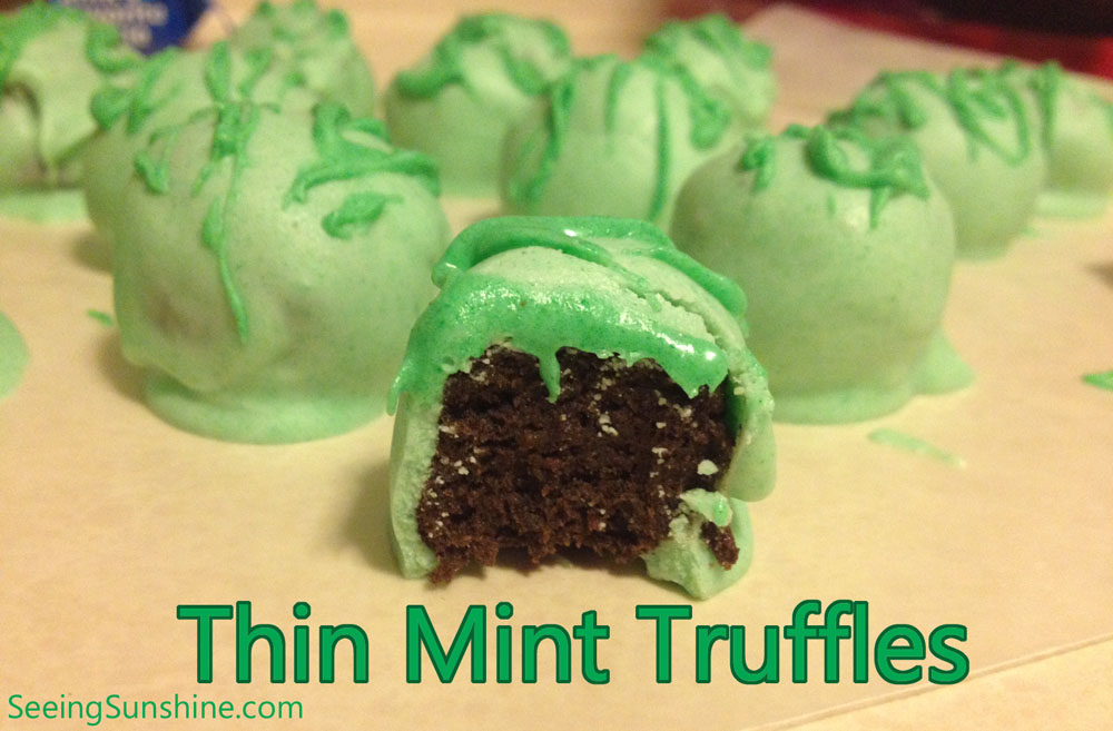 Thin Mint Truffles