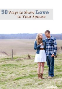 50 Ways to Show Love to Your Spouse