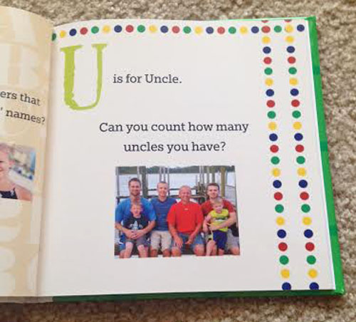 Letter Book Uncle Page