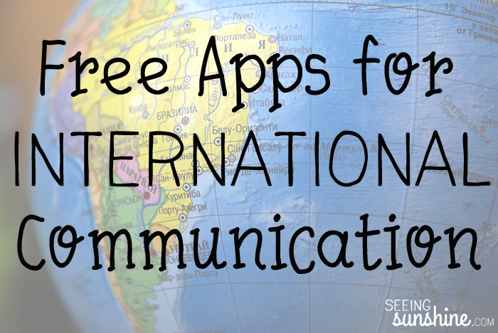 Free Apps for International Communication