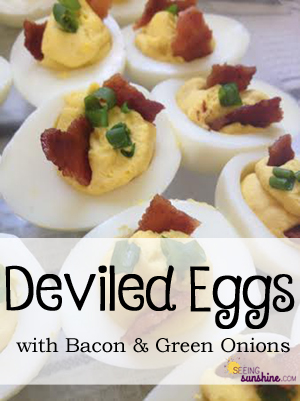 Deviled Eggs with Bacon