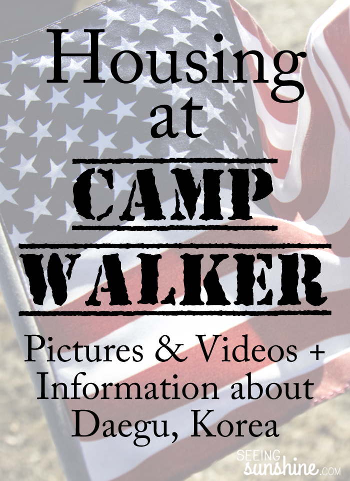 Housing at Camp Walker