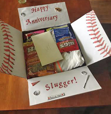 Baseball Themed Care Package)