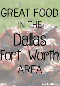 Great Food in Dallas Fort Worth