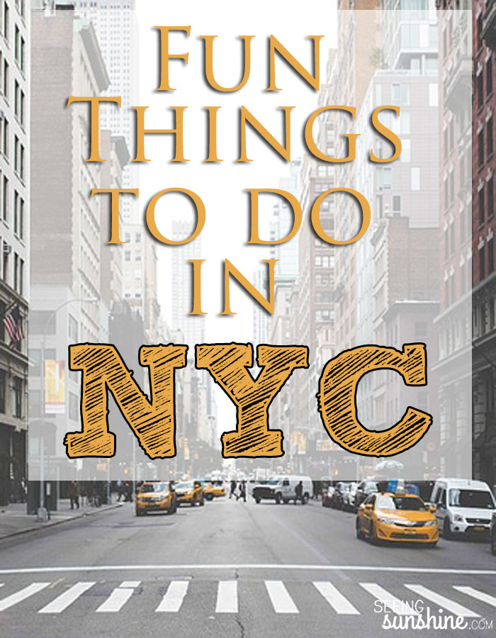 fun things to do in new york