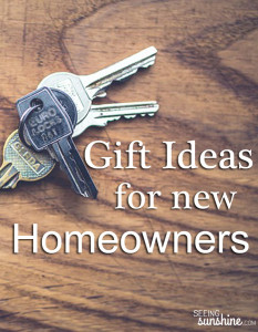 Gift Ideas for New Homeowners