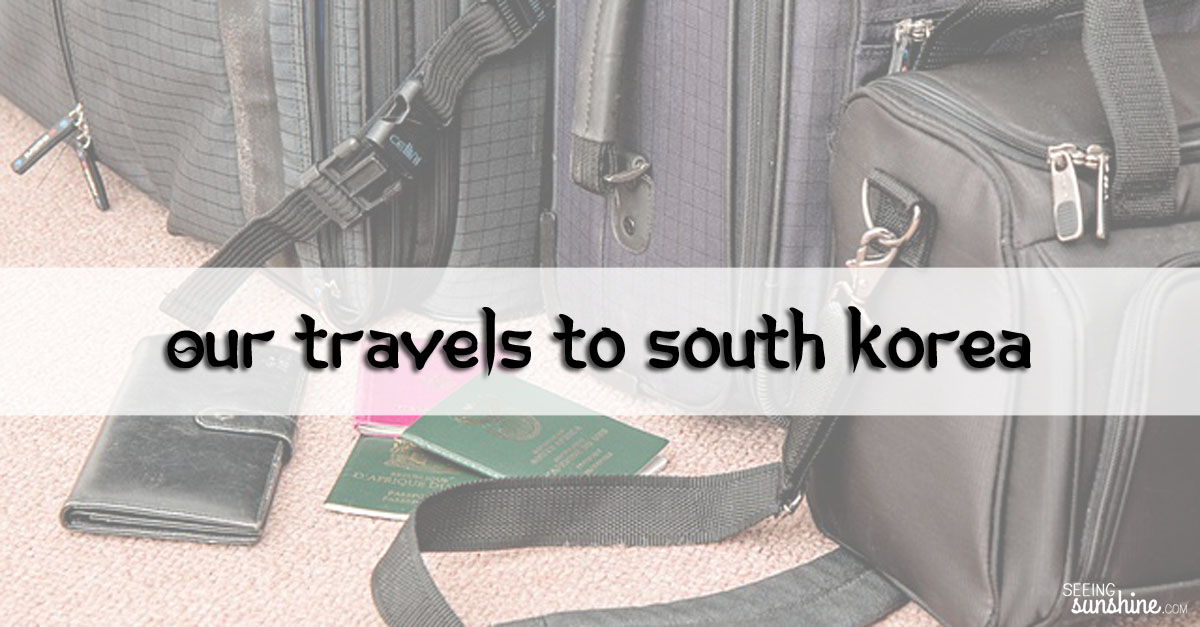 Our Travels to South Korea