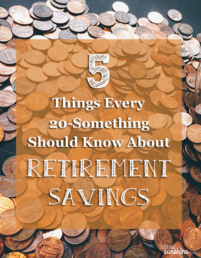 5 Things Every 20Something Should Know About Retirement Savings