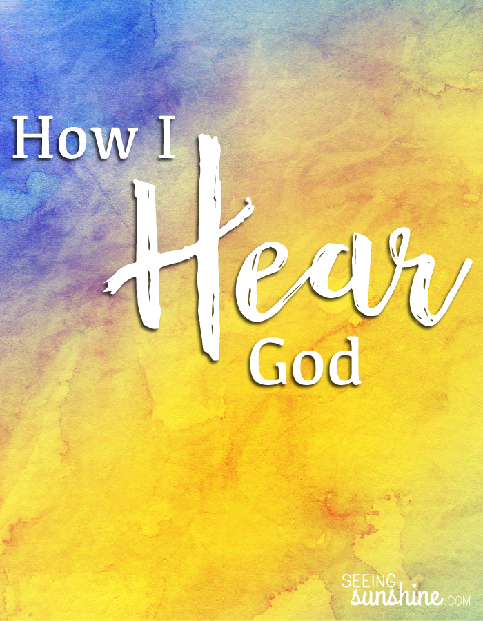 How I Hear God