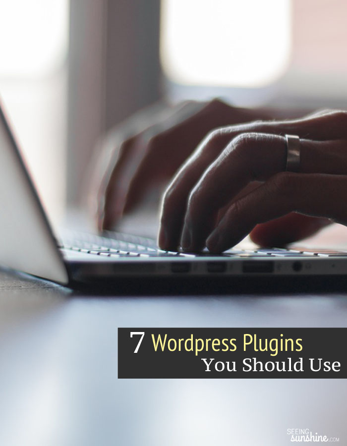 Check out these 7 WordPress plugins that can make your life easier and your blog better!