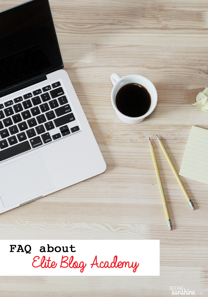 Ever wondered what all the hype is about Elite Blog Academy? What is it and is it worth the price? Read these FAQ about EBA.