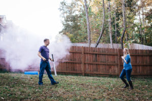 Baseball Gender Reveal Party Ideas -- Seeing Sunshine