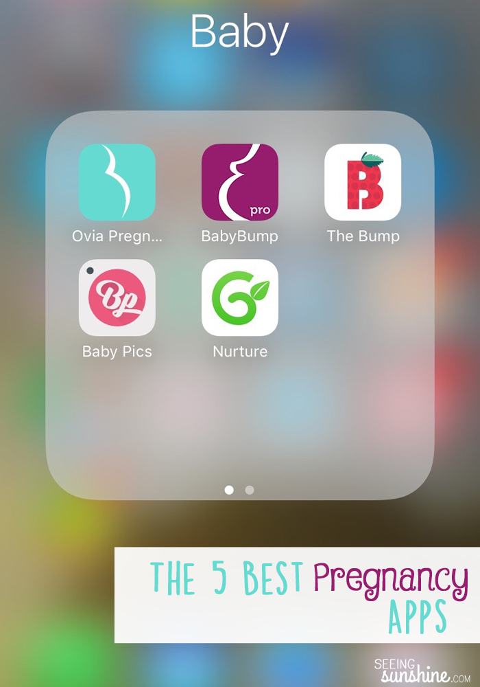 The 5 Best Pregnancy Apps Seeing Sunshine Blog
