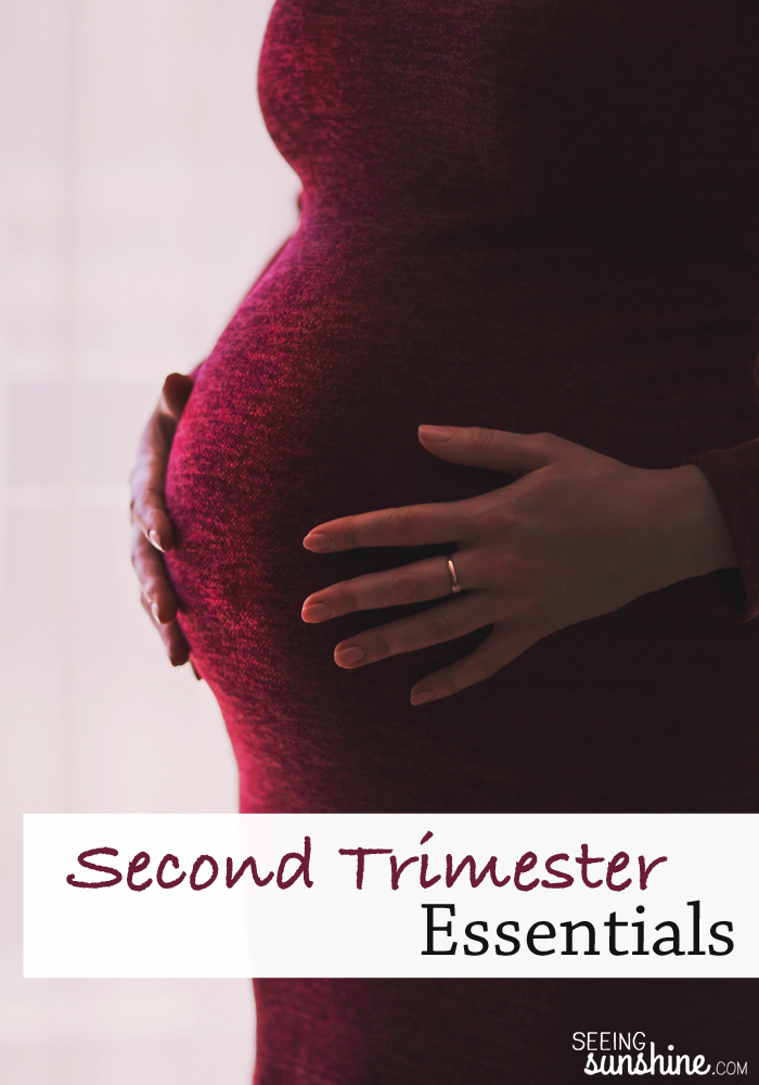These are my second trimester essentials -- the things that helped make this part of pregnancy easier. Check them out!
