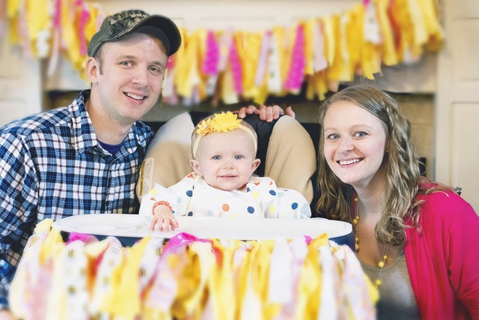 Check out all the details from this sunshine first birthday party!