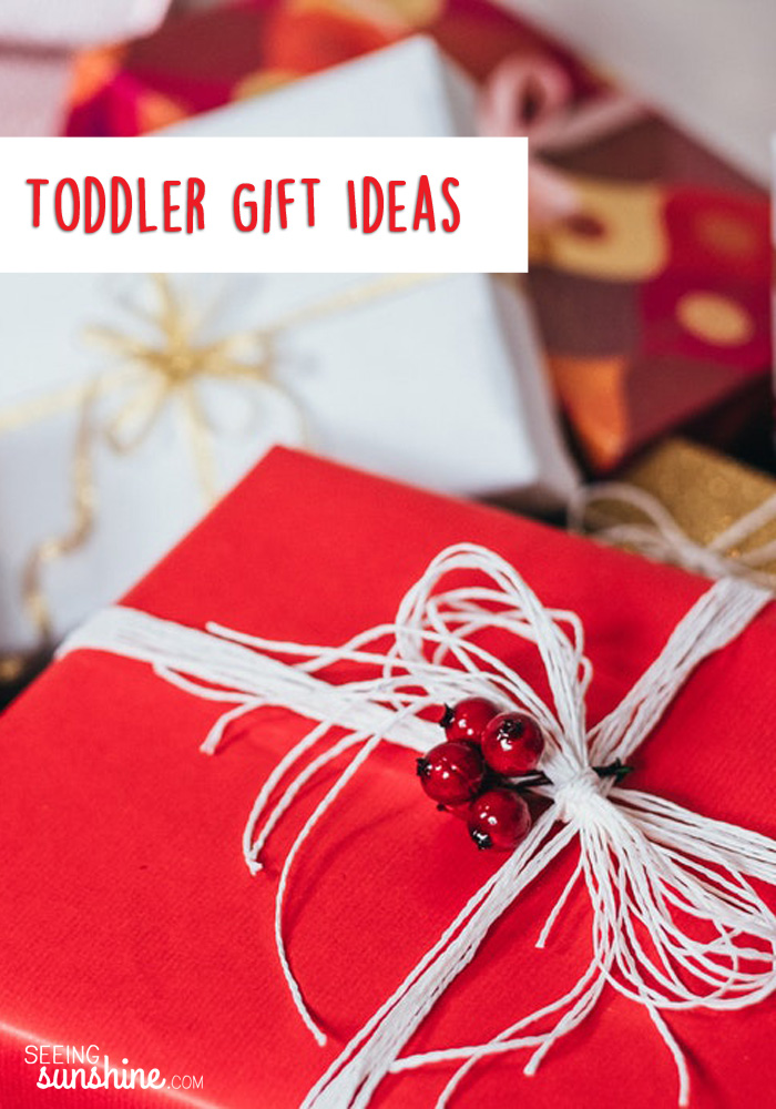 Not sure what to get the toddler in your life? Here are some great toddler gift ideas they are sure to love!