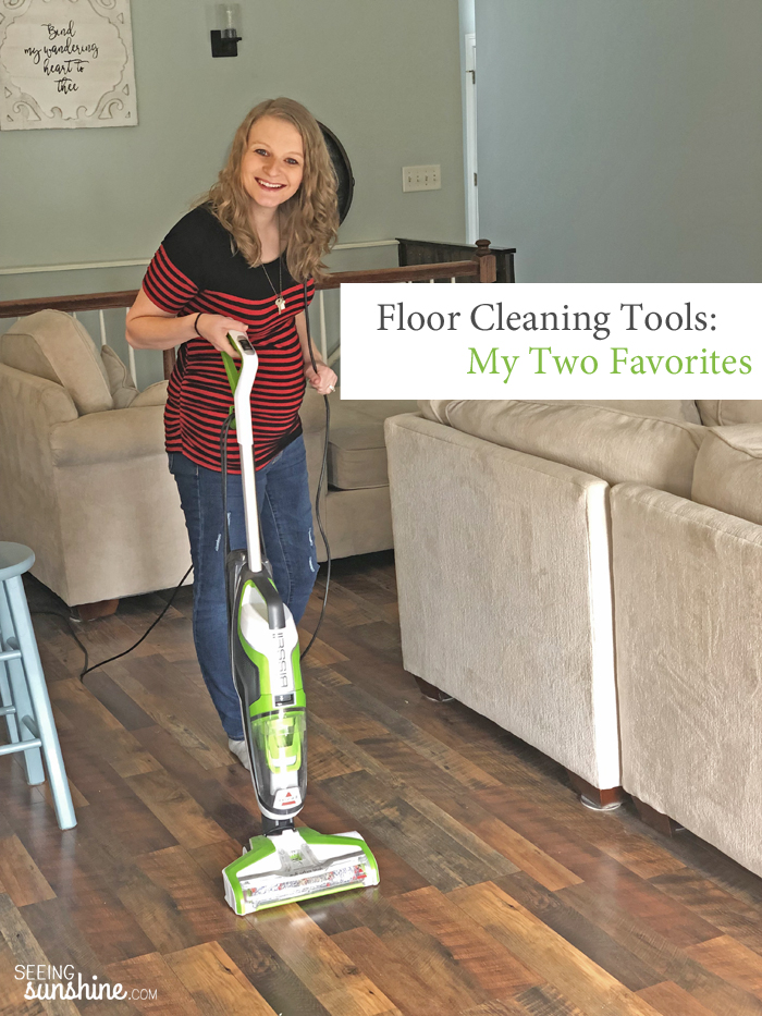 These two cleaning tools will make mopping and sweeping floors a breeze!