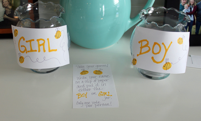 This is a fun game for a gender reveal party!