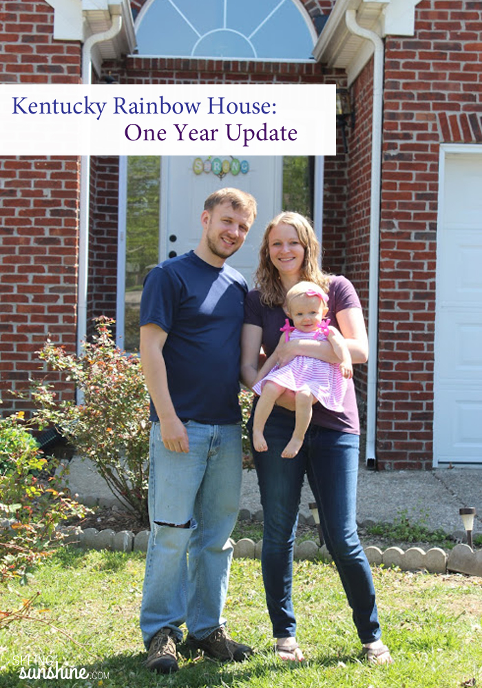 Check out all the updates we did on our new house in just one year!