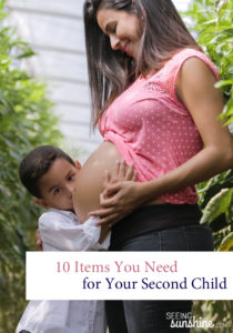 10 Items Needed for Your Second Child