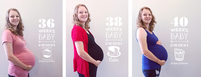Pregnancy Bump Photos for Baby #2 -- Seeing Sunshine Blog