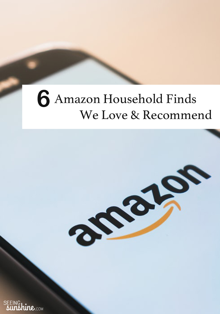 Check out these six amazon finds for our household that we love!